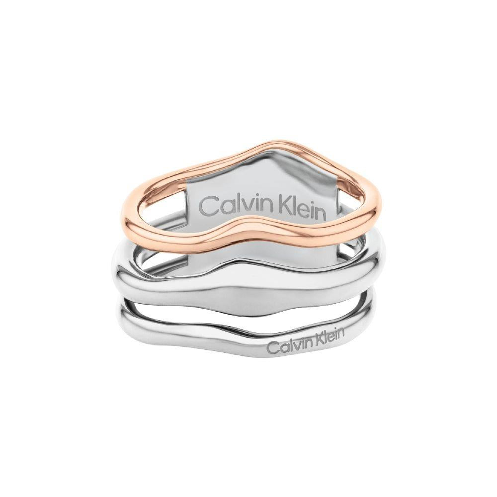 Anel Calvin Klein Wavy - Ana Joalheiros