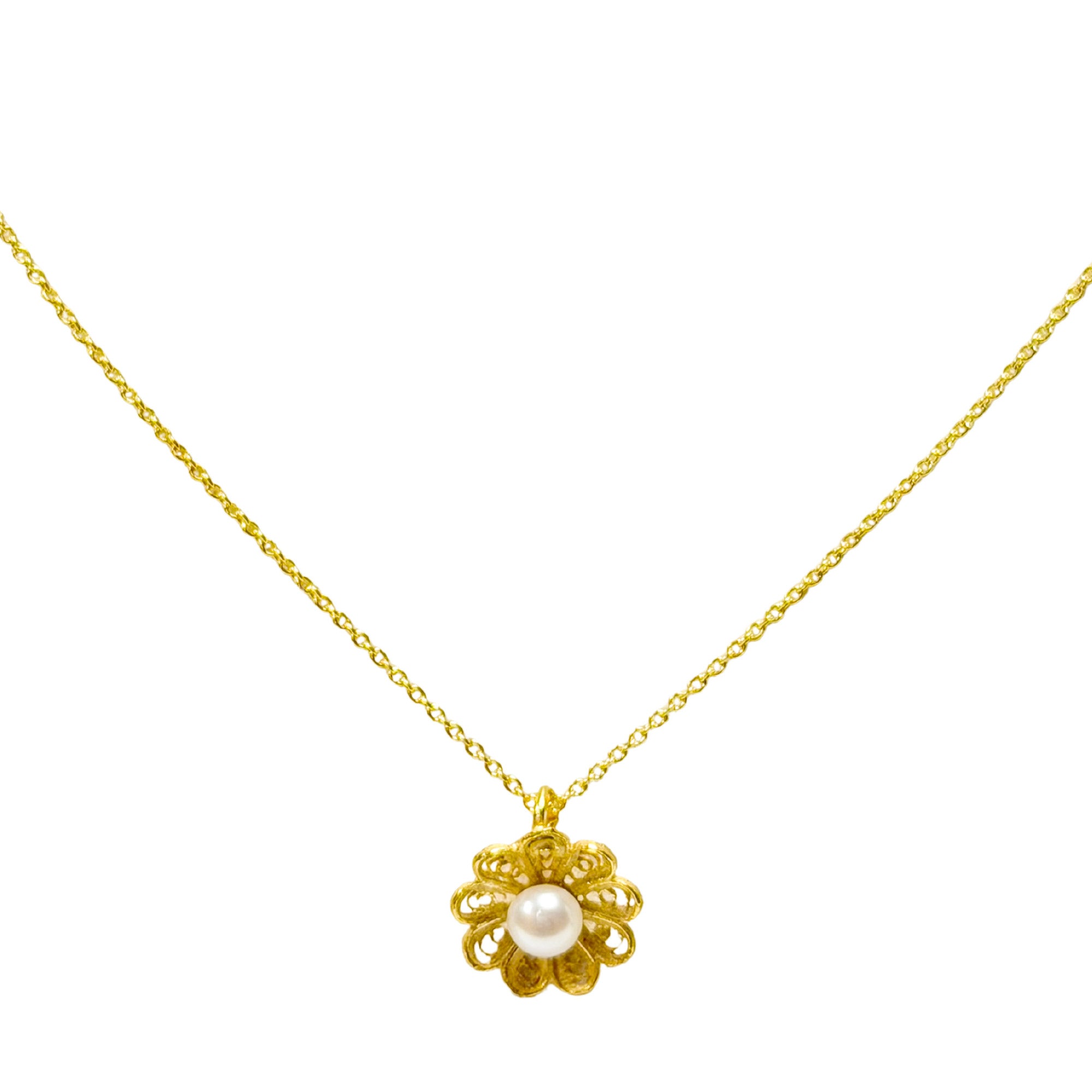 Colar Ana Joalheiros Flor de Filigrana