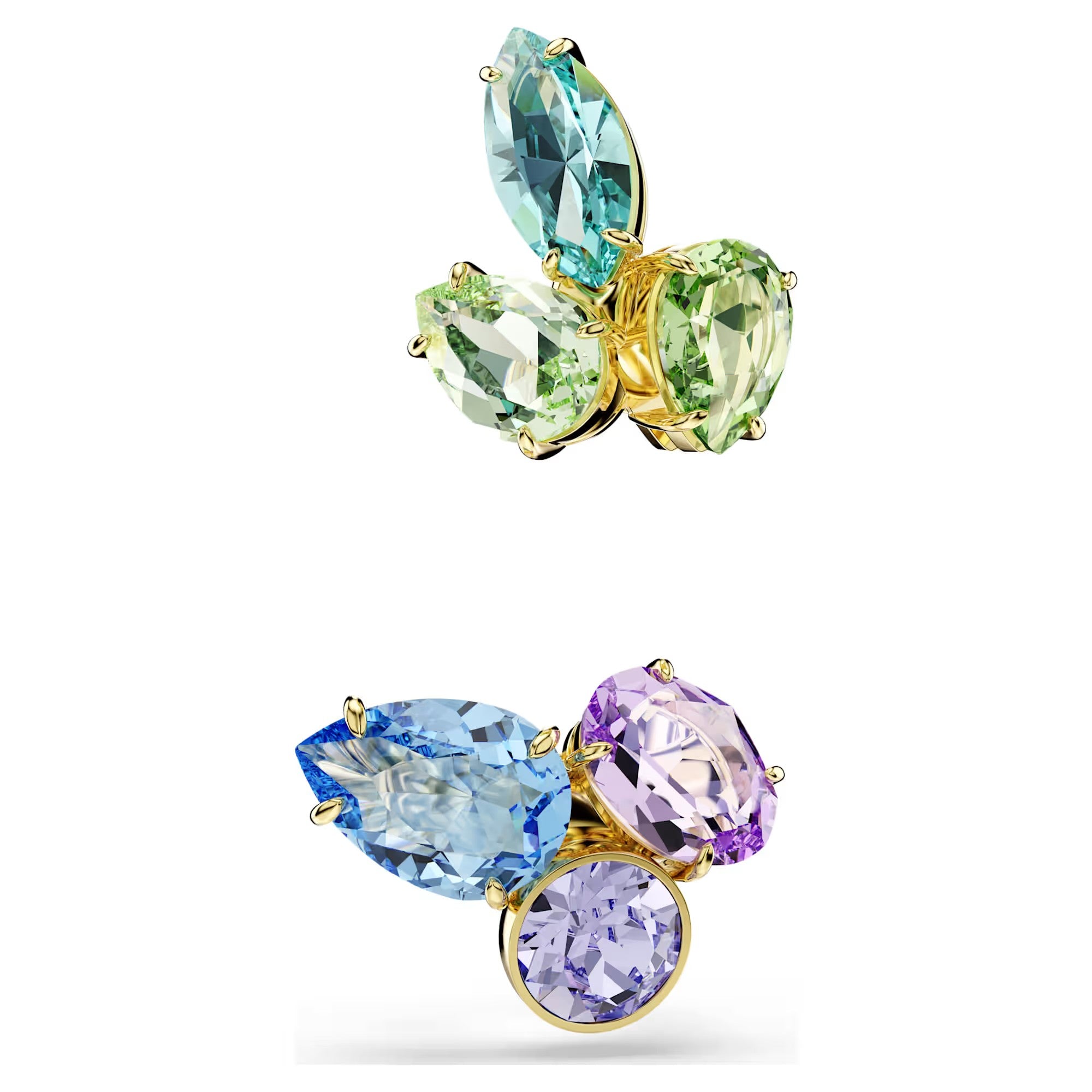 Brincos Swarovski cuff Gema