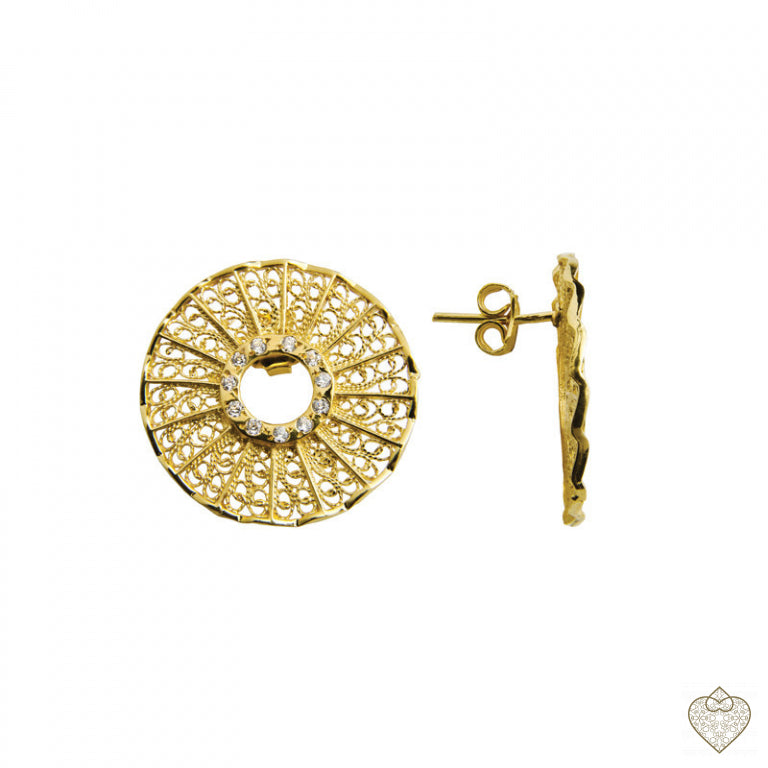 Brincos Ana Joalheiros Zirconias - Ana Joalheiros