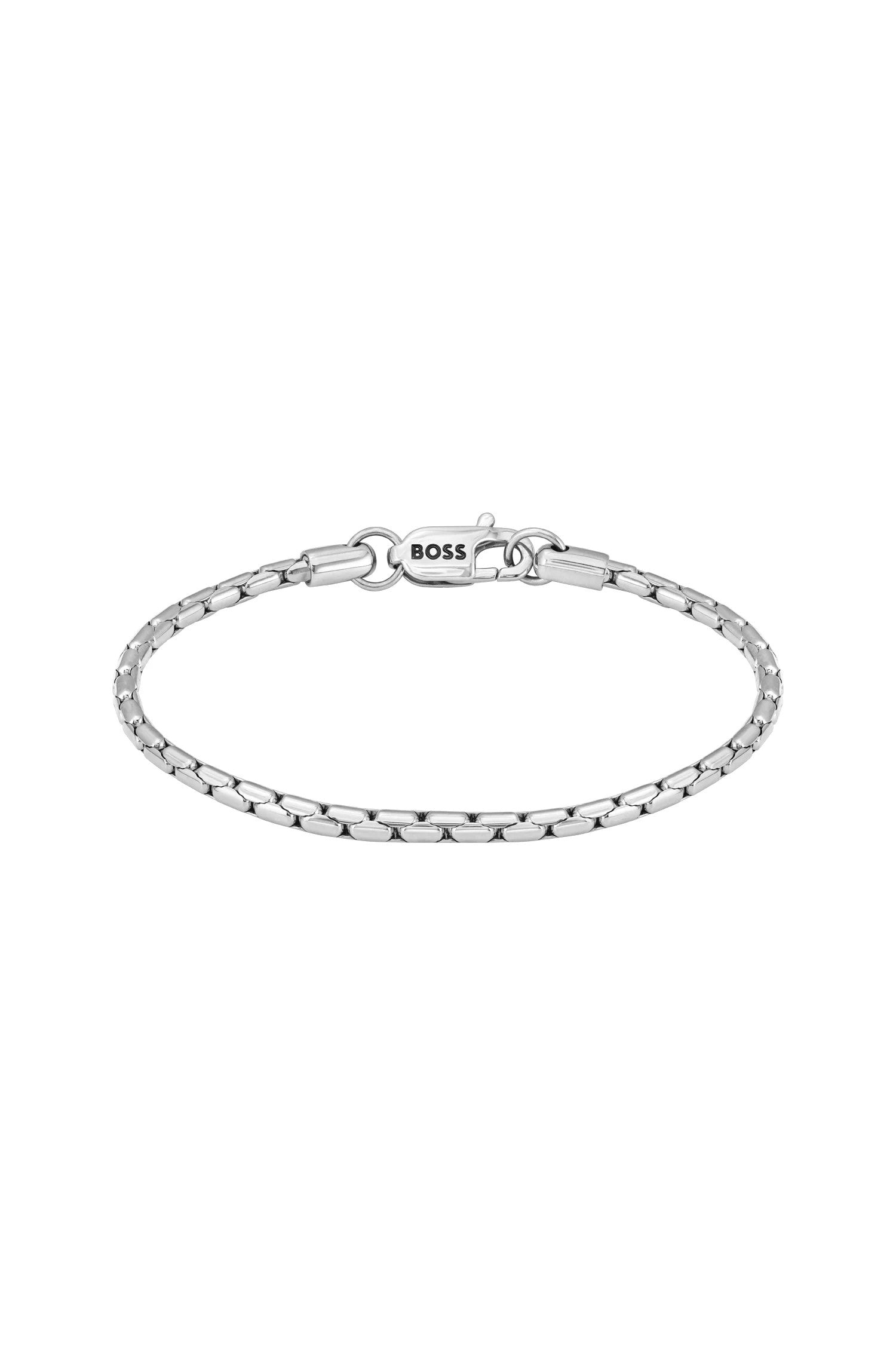 Boss Men's Jewelry Evan Silver Mesh