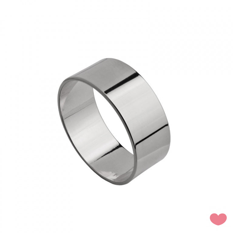 Aliança Passion Basic - 8 mm - Ana Joalheiros