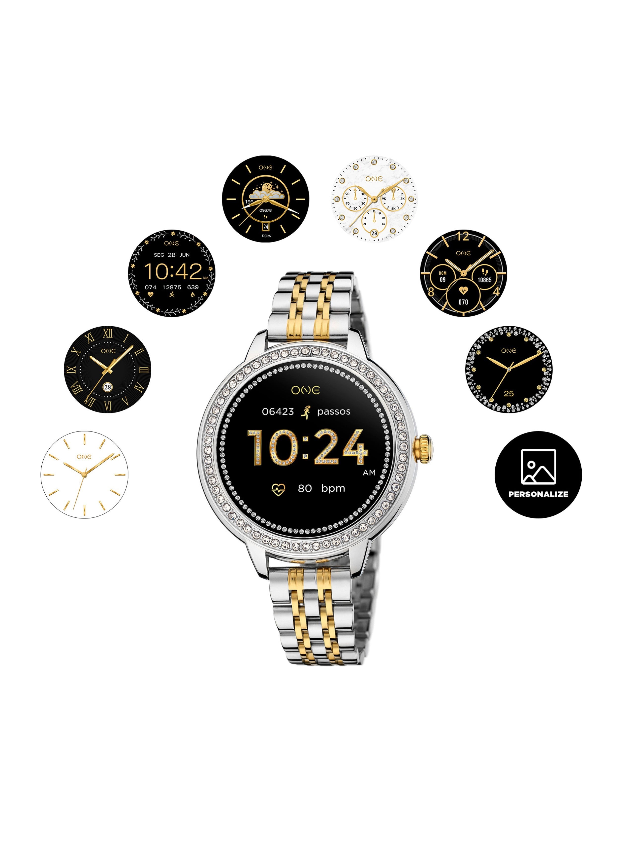 Smartwatch One Mini Spark Bicolor Links