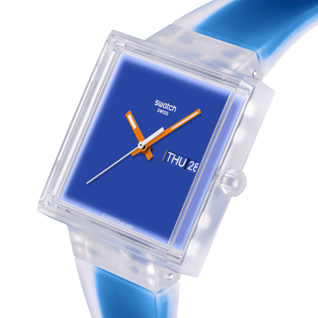 Relógio Swatch - WHAT IF...SEE THRU BLUE