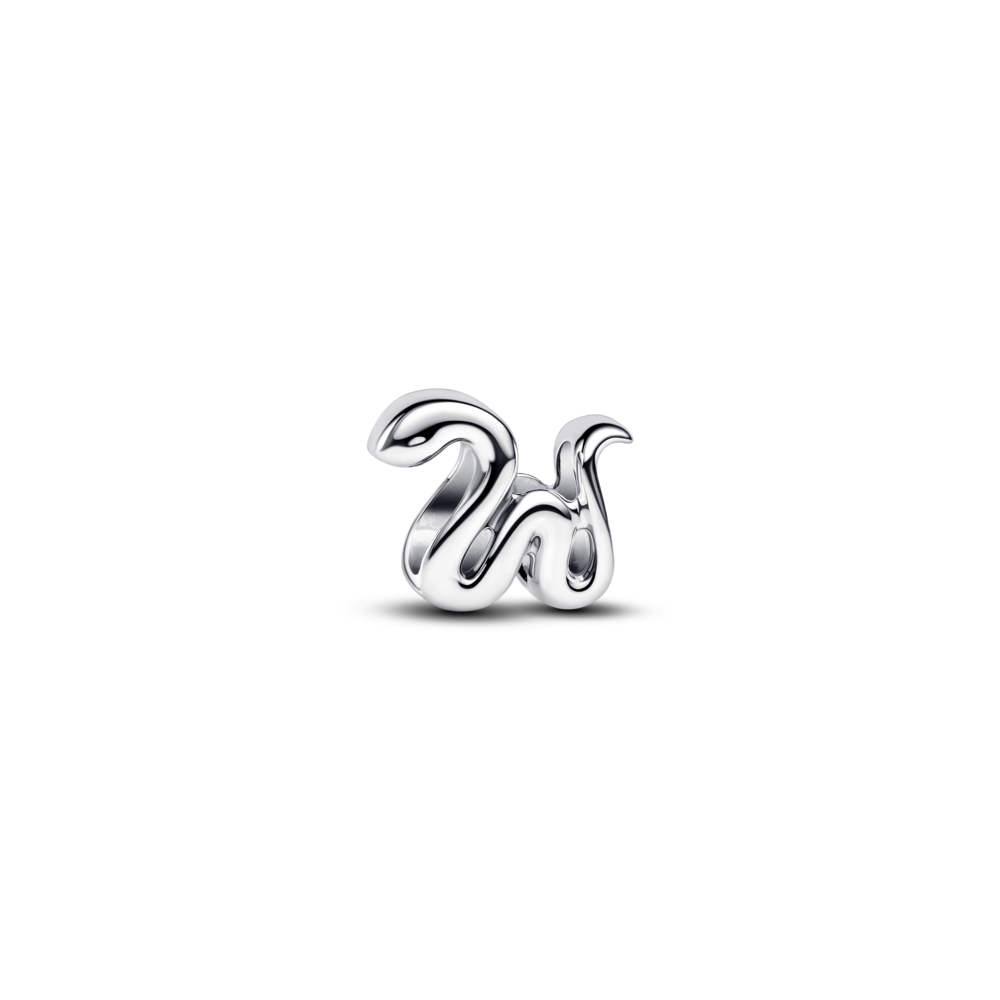 Snake sterling silver mini charm