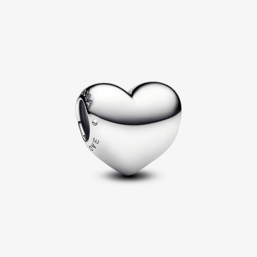 Conta Pandora Engravable Meduim Heart Sterling Silver Dream - Ana Joalheiros