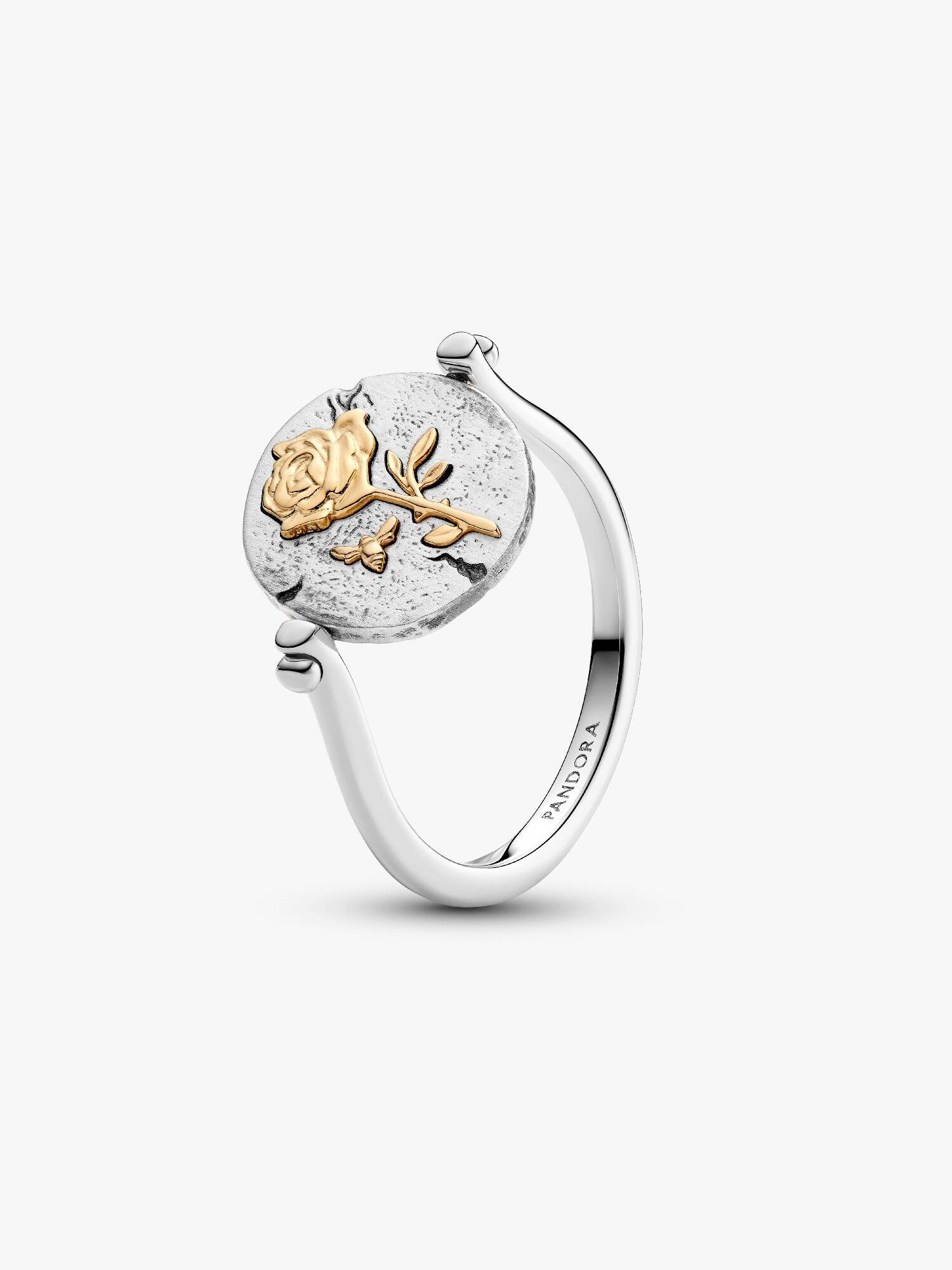 Anel Pandora Rose Sterling