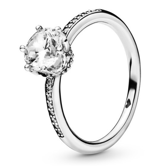 anel Pandora Clear Sparkling - Ana Joalheiros