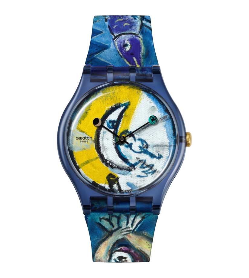 Relógio Swatch CHAGALL`S BLUE CIRCUS - Ana Joalheiros