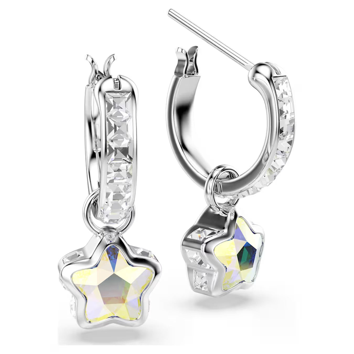 Brincos Swarovski estrela Chroma