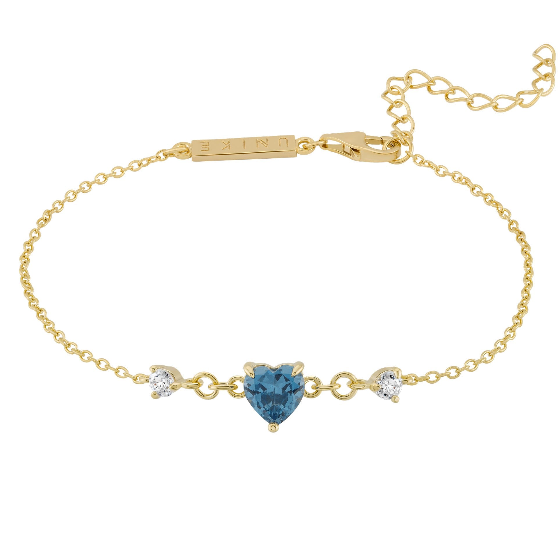 PULSEIRA UNIKE BLUE HEART GOLD