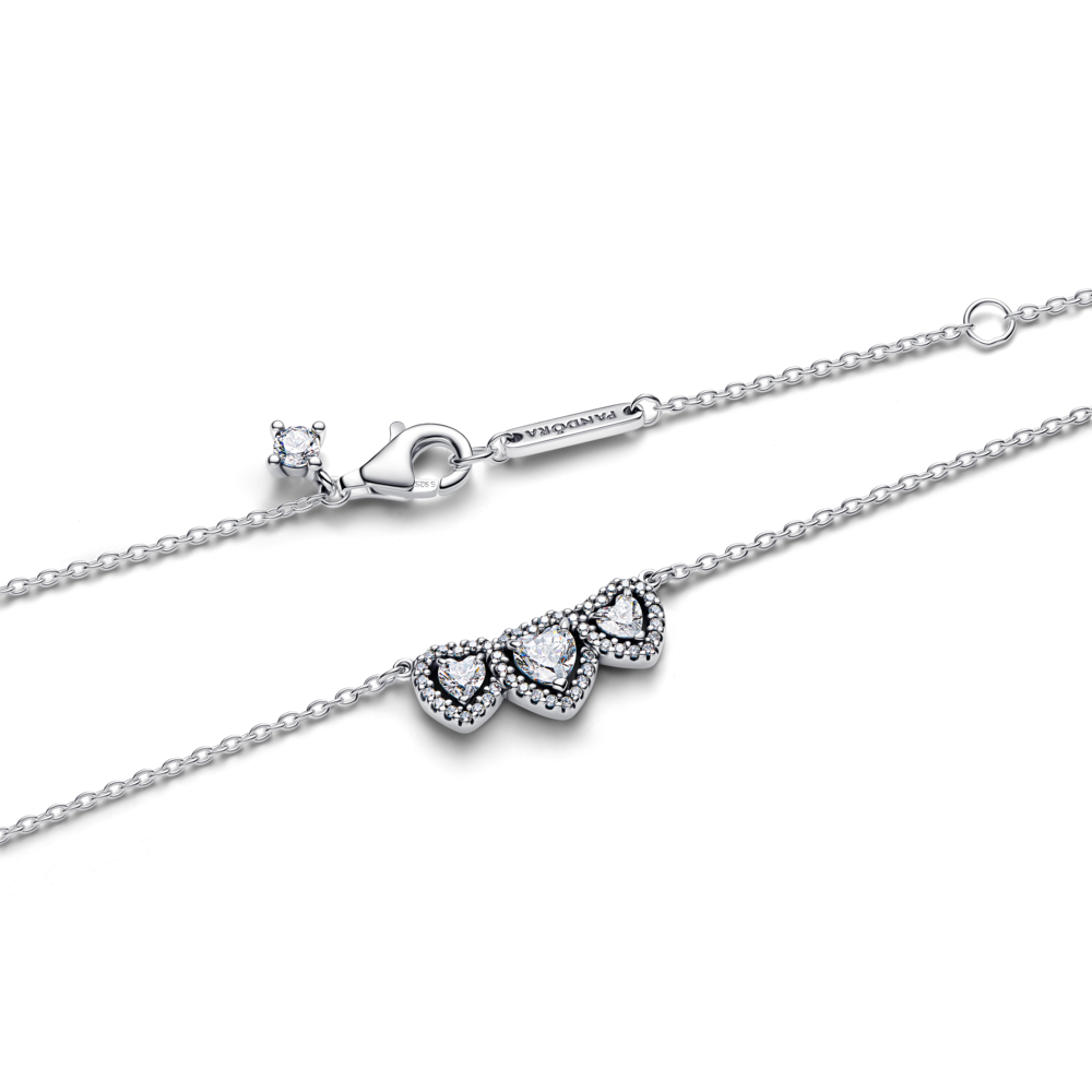 Colare Pandora Triplo Heart