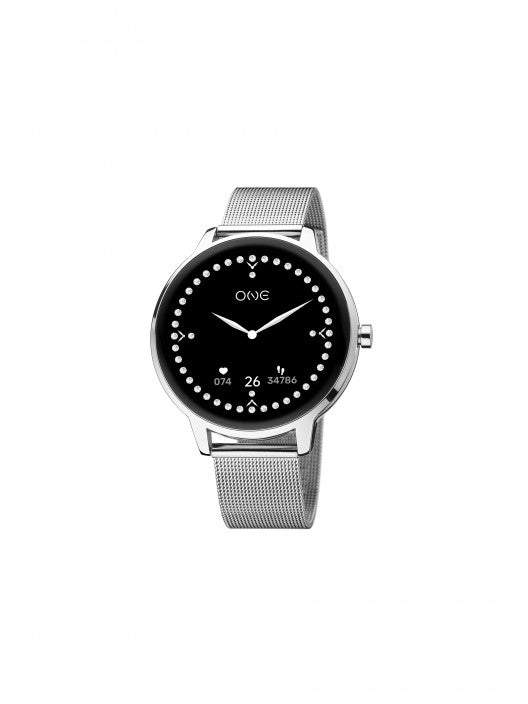 Relógio Smartwatch QueenCall Silver Mesh - Ana Joalheiros