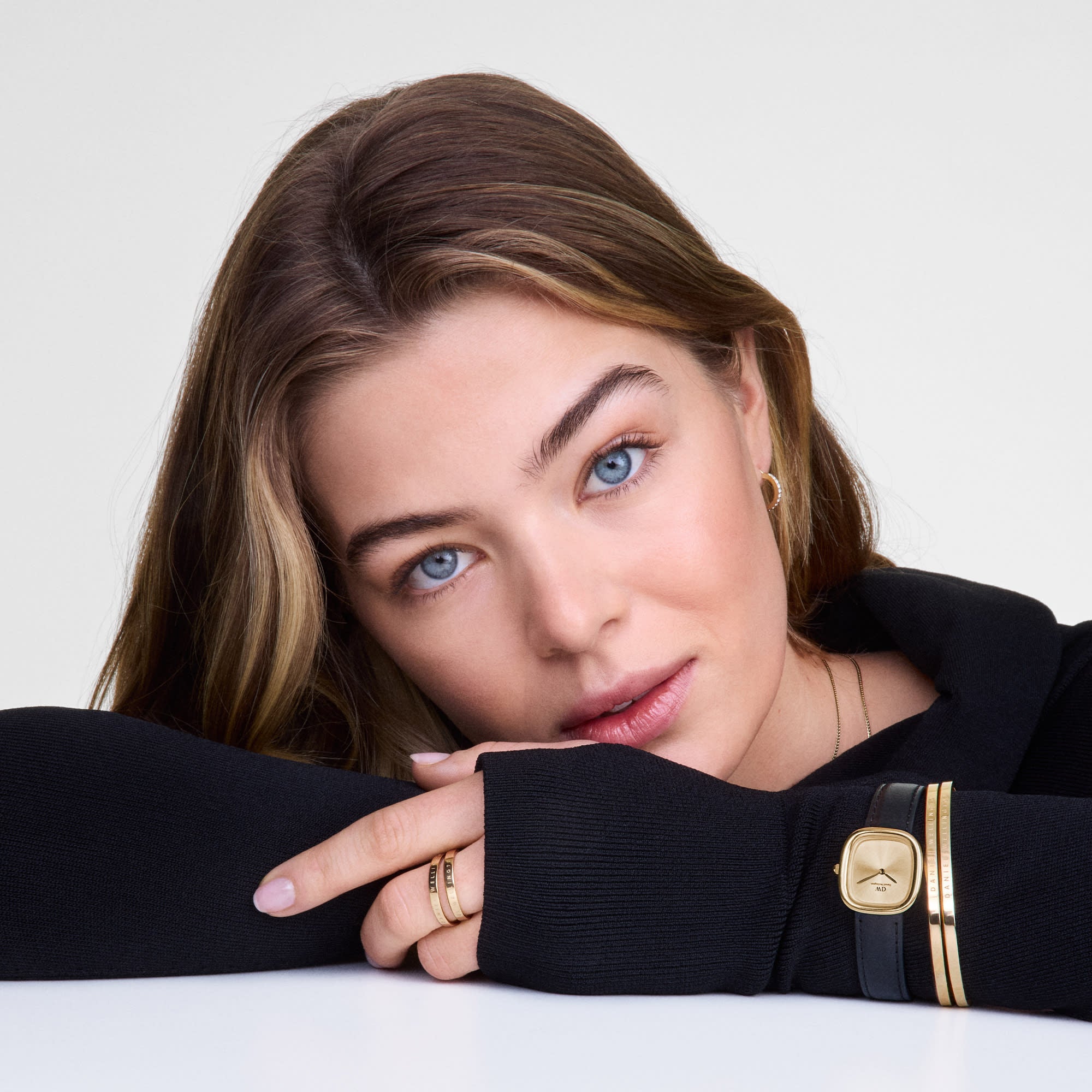 Relógio Daniel Wellington Margot Sheffield Unitone Sunray G