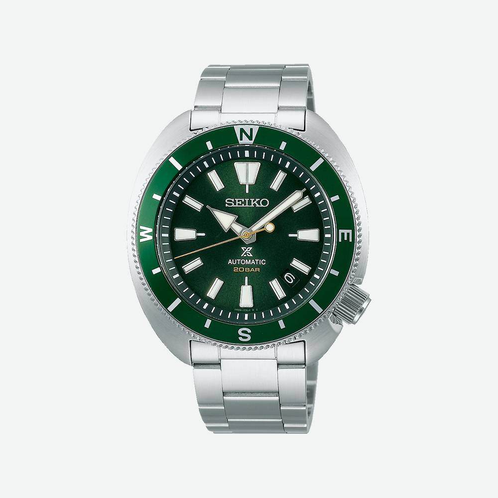 Relógio Seiko Prospex Terra Turtle Automático Verde - Ana Joalheiros