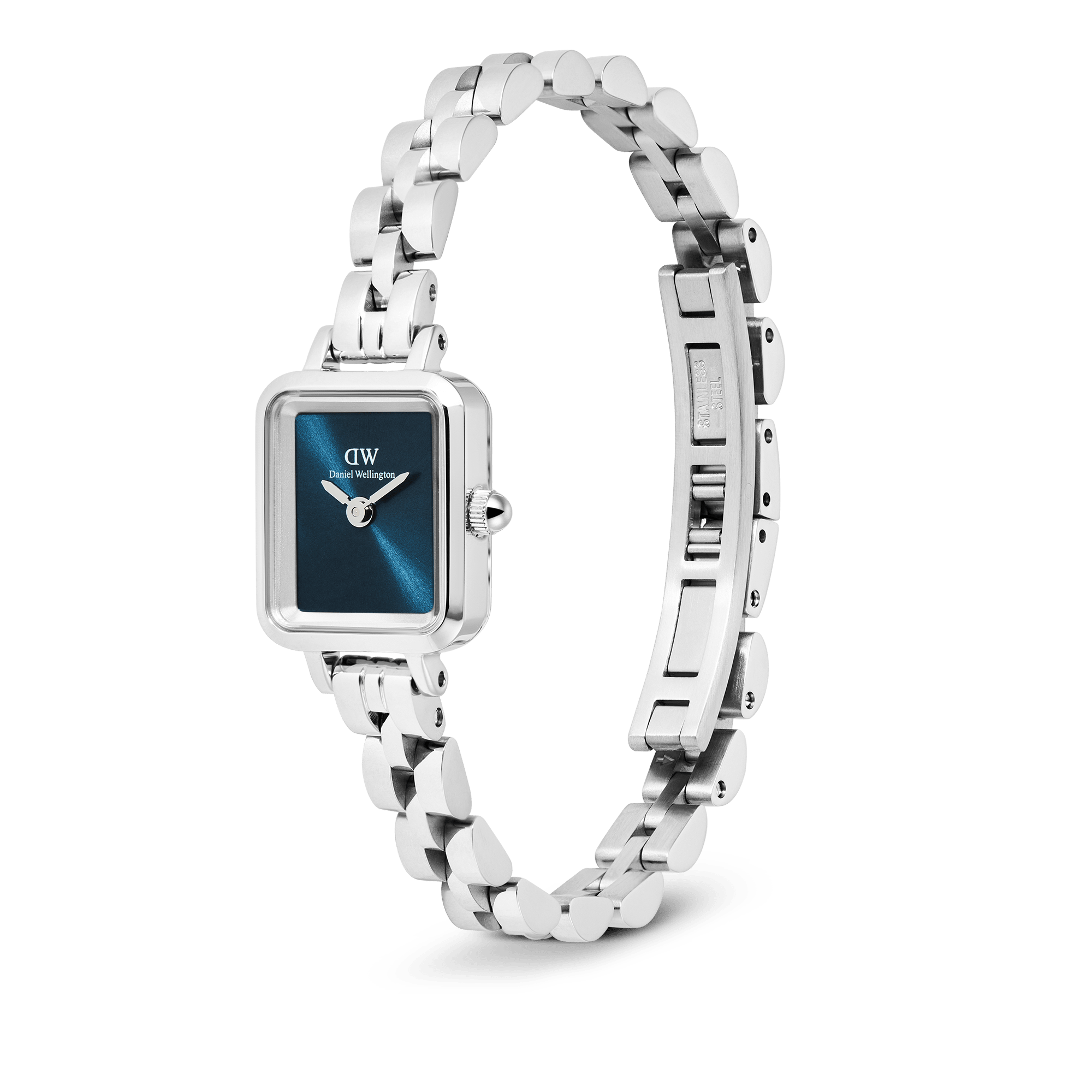 Relógio Daniel Wellington Mini Arch 3-link Arctic Sunray Silver