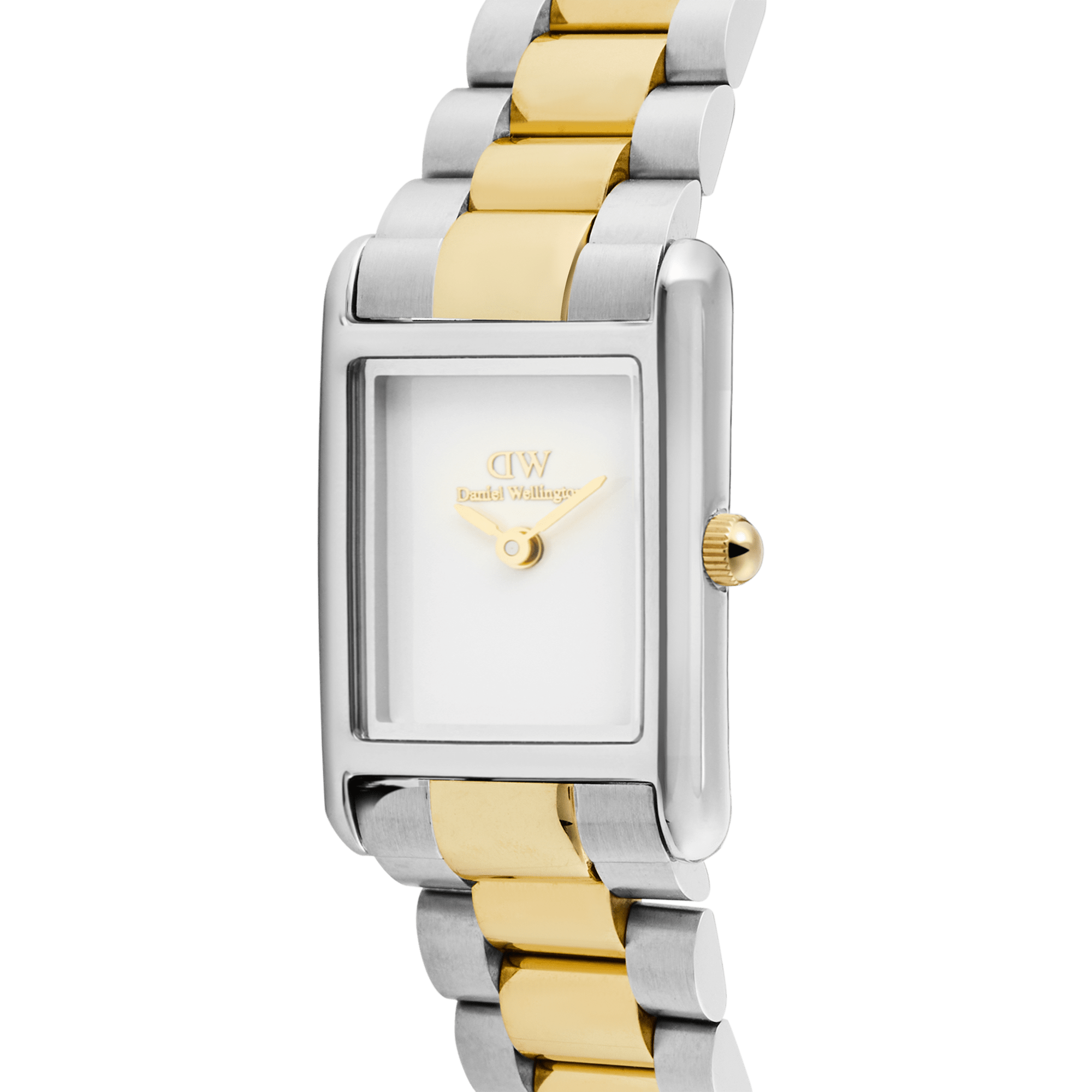 Relógio Daniel Wellington Bound Mini 3-Link Two Tone Gold
