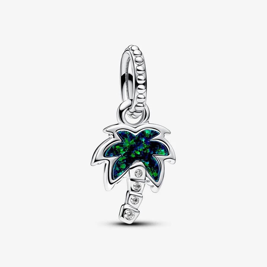 Charm Pandora Palm Tree Sterling dangle - Ana Joalheiros