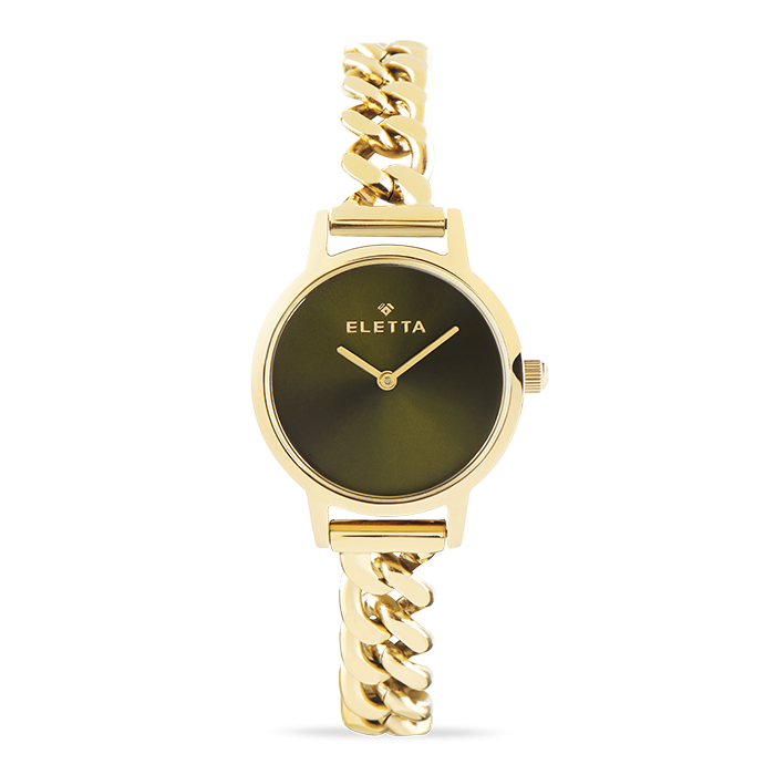 Eletta Gold Olive Watch