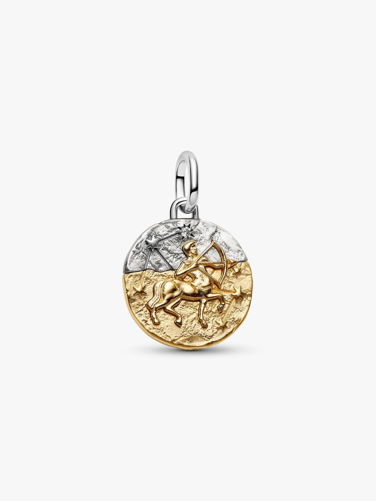 Medalha Pandora Sagittarius sterling