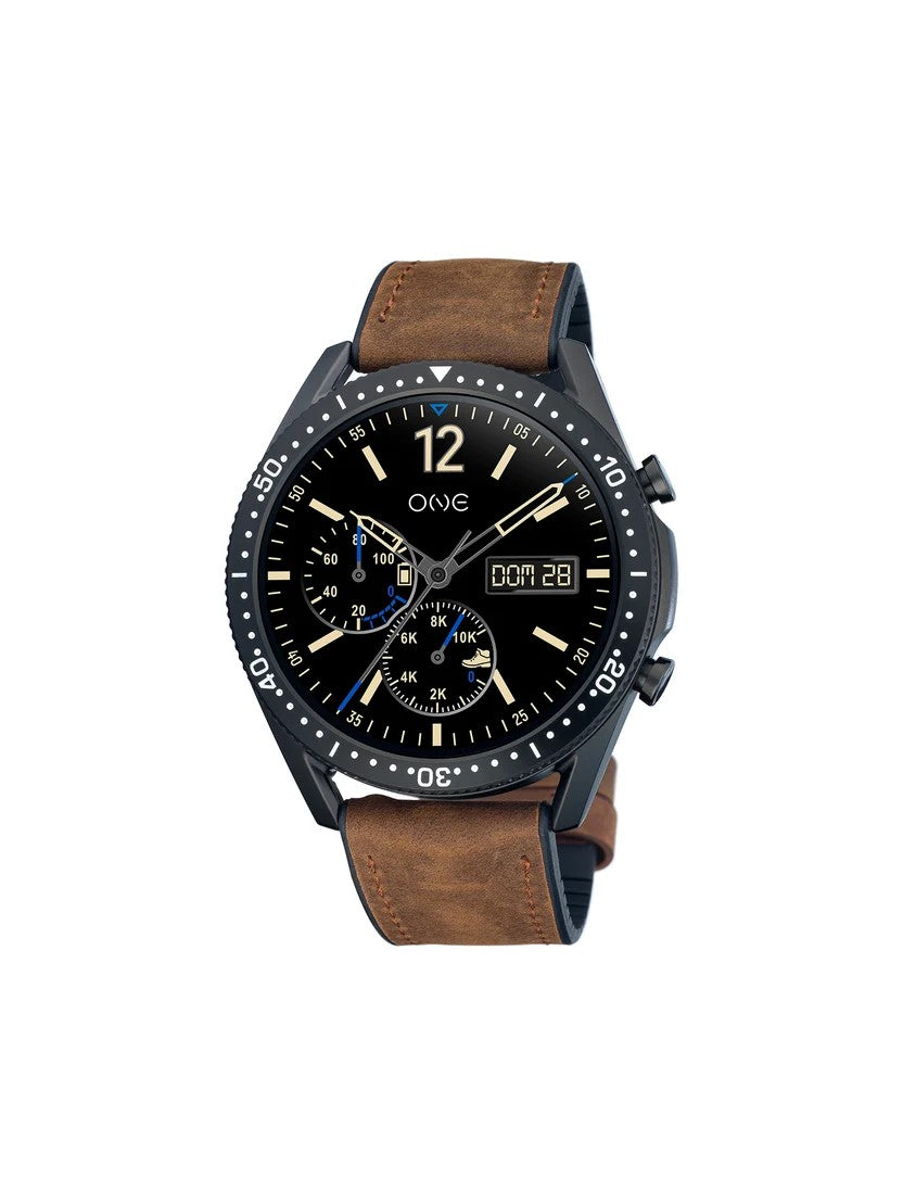 Smartwatch One Men Core Brown Leather