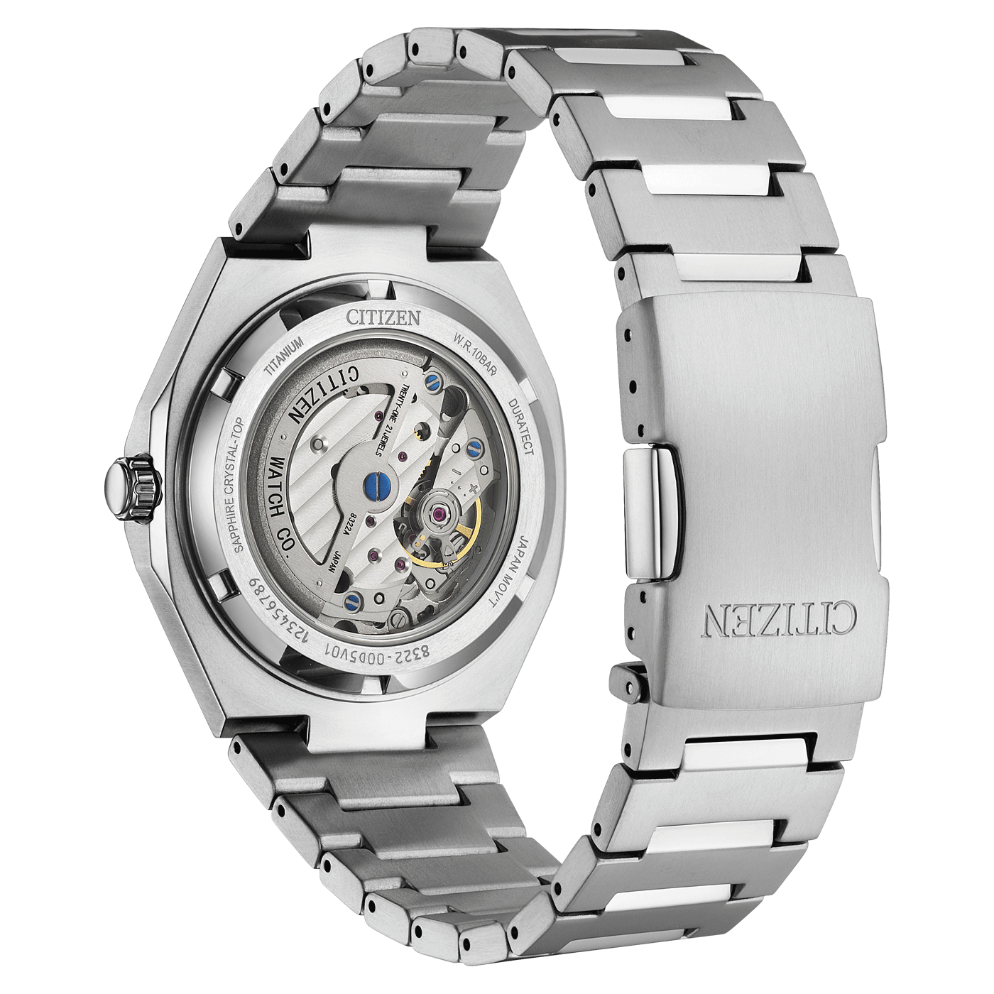 Relógio Cittizen Mecha Super Titanium Zenshin 60 Sapphire