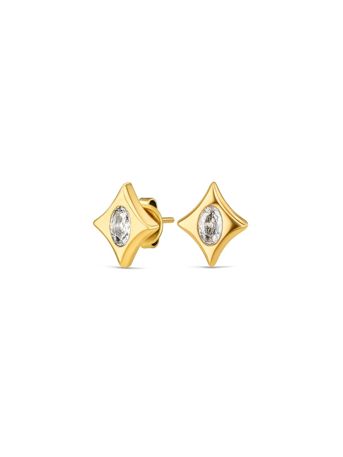 Brincos One Senhora Elena Tiny Divine Gold