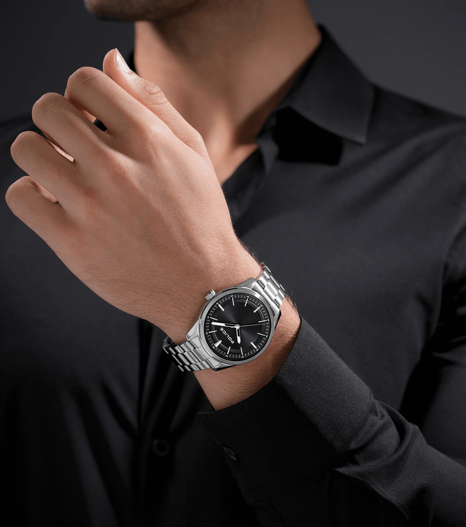 Relógio Police Grille