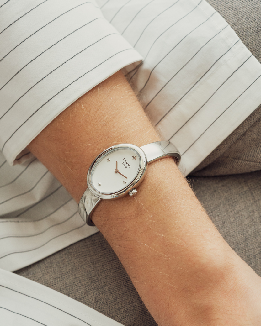 Relógio Cauny Amber branco