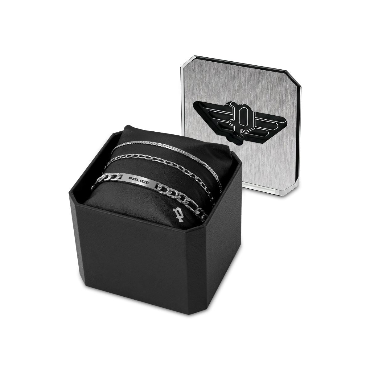 Set Police Pulseiras Triplex