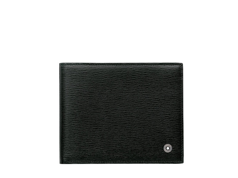 Carteira MONT BLANC  WALLET 8CC BLACK - Ana Joalheiros