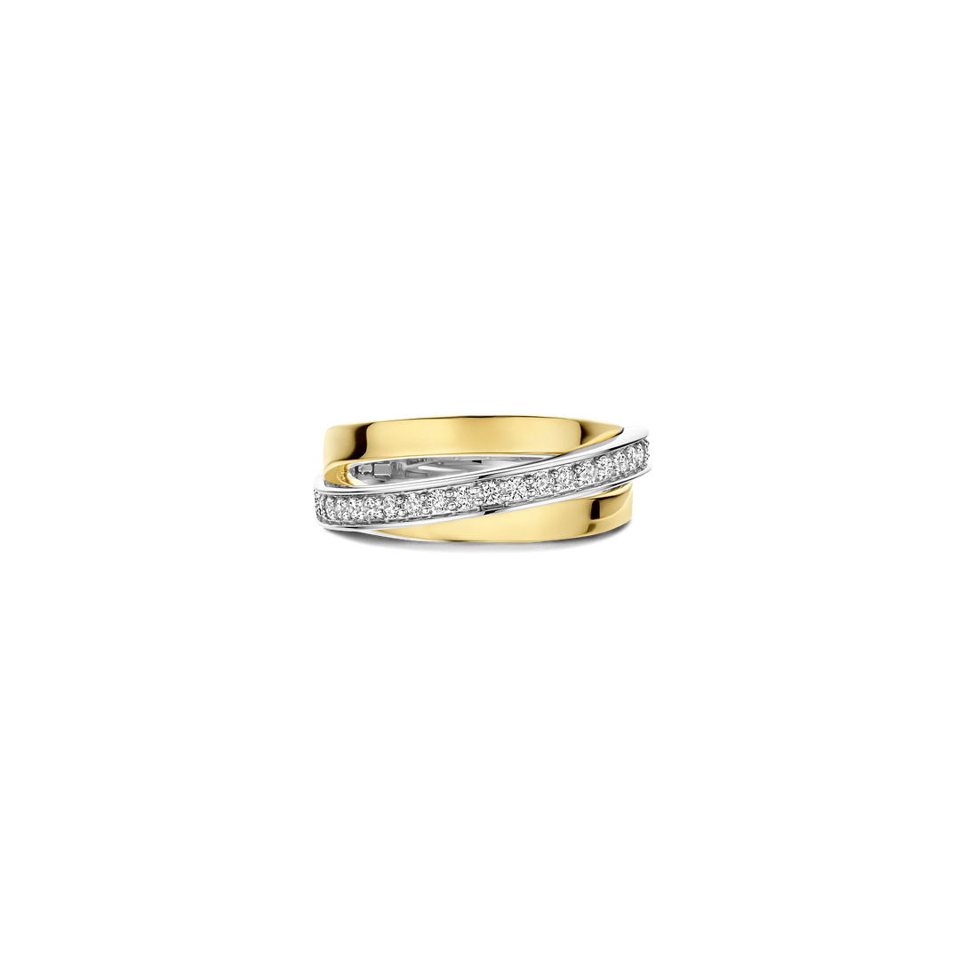 Anel Tisento Zirconia Crossover