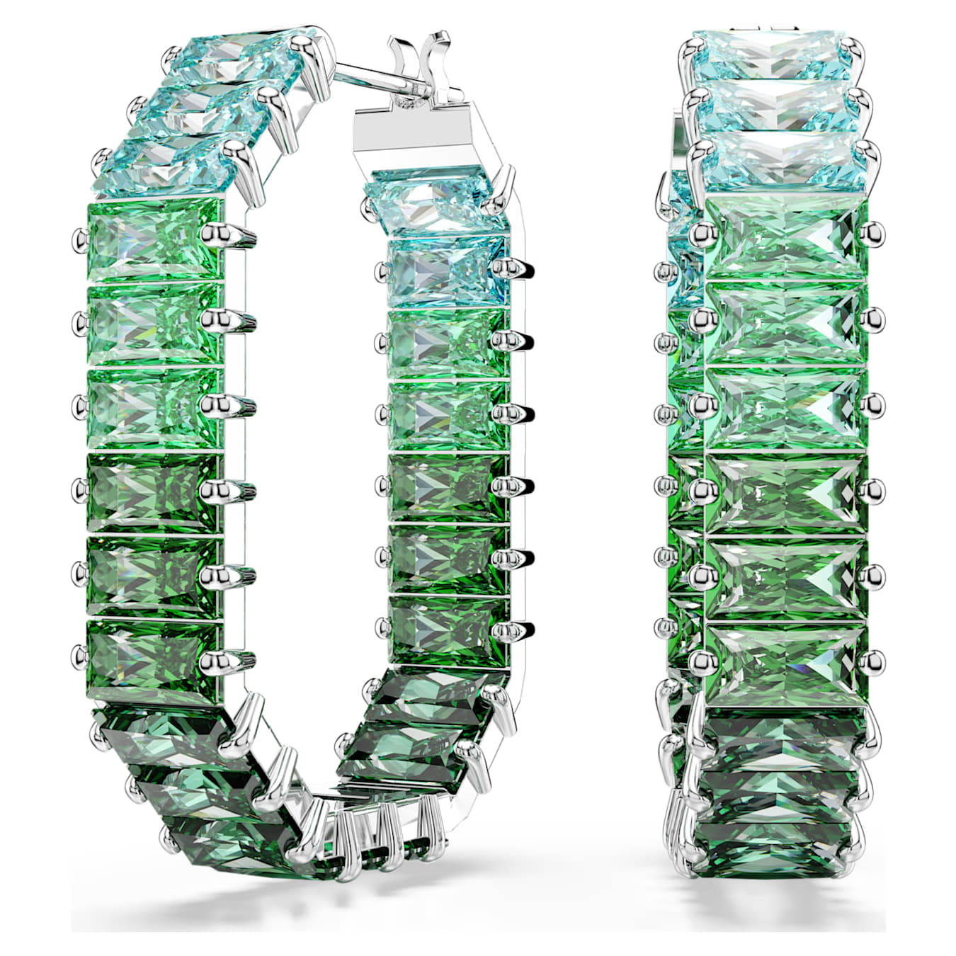 Brinco Swarovski Matrix Hoop - Ana Joalheiros