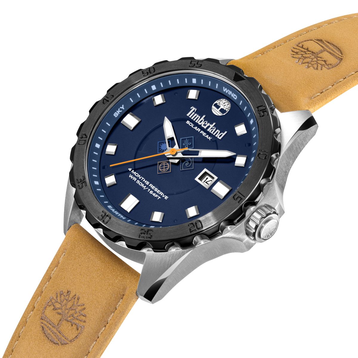 Relógio Timberland Solar Peak Azul