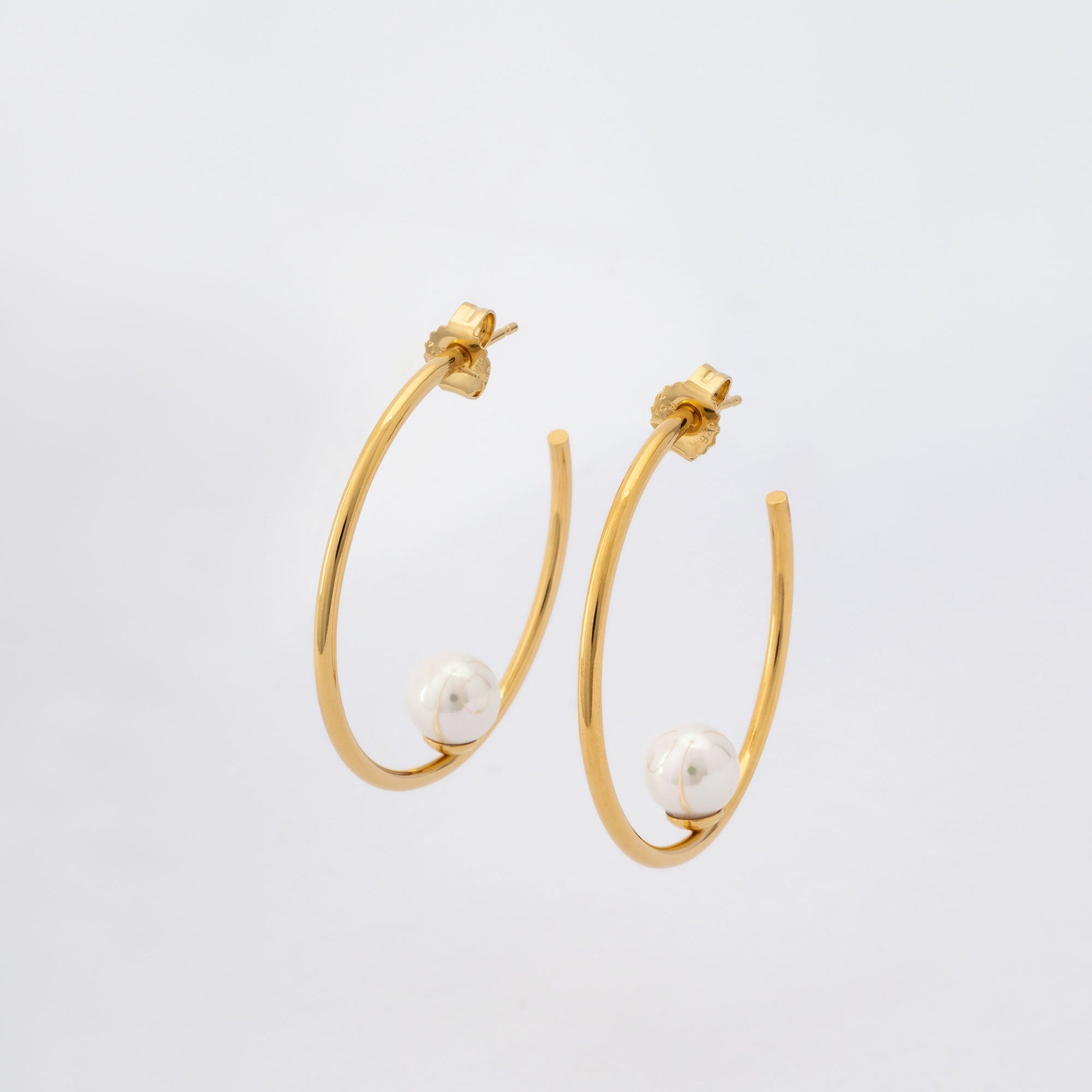 Brincos Majorica Argola