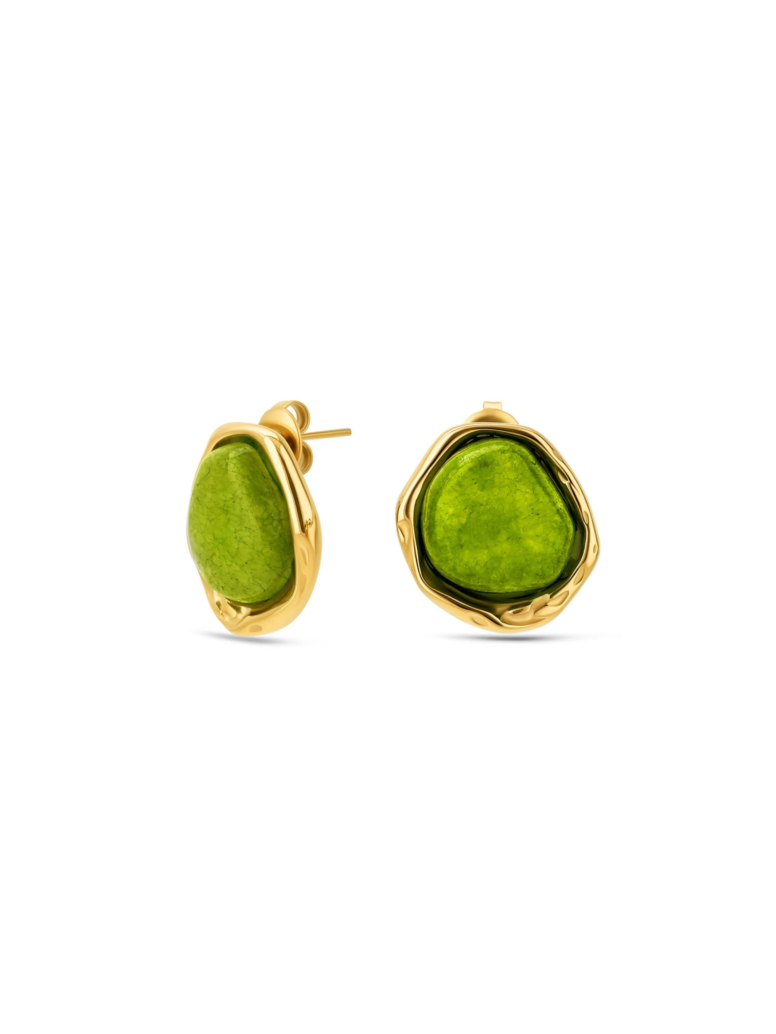 Brincos One Senhora Element Green Gold
