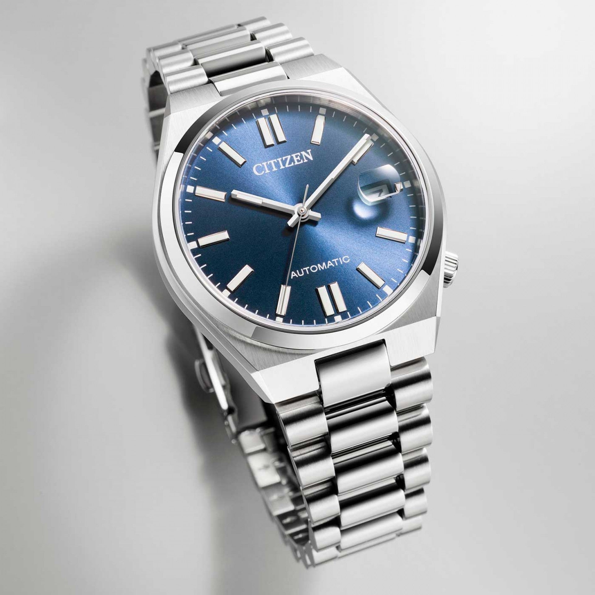 Relógio Citizen Automatico Tsuyosa SS Sapphire