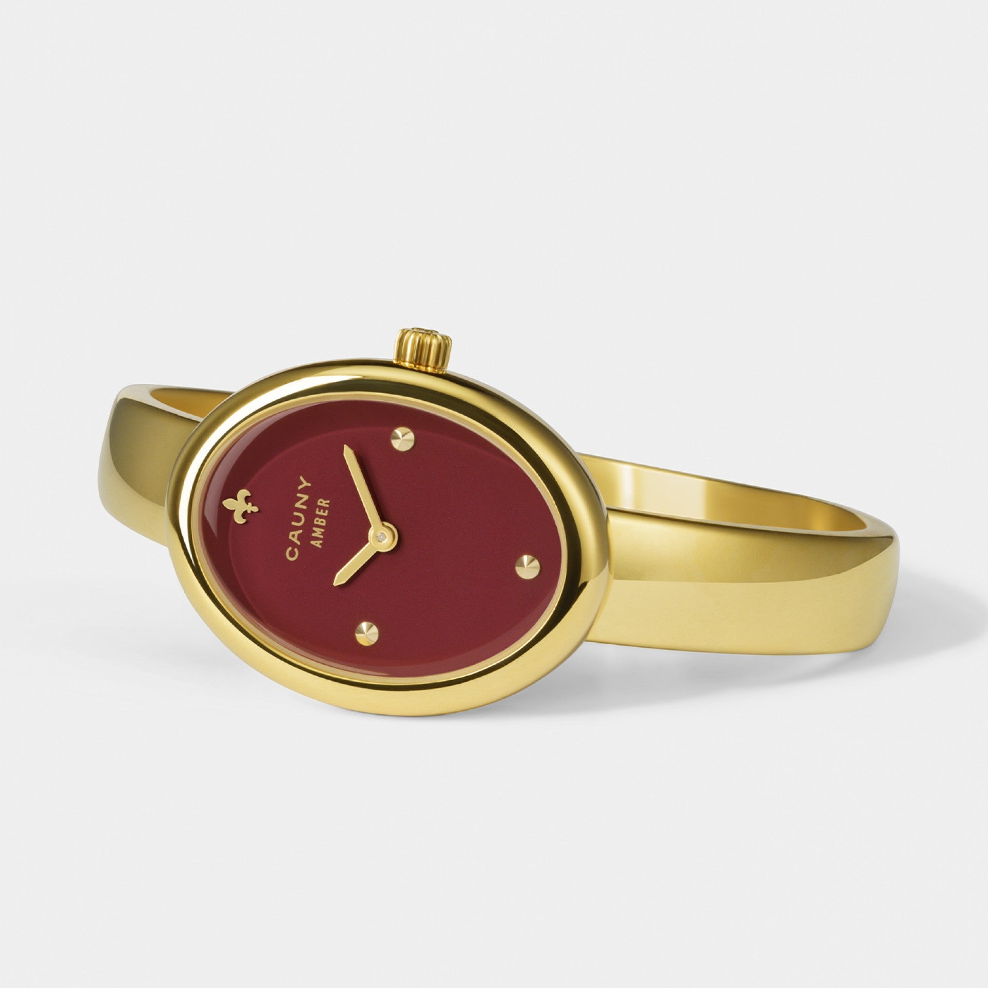 Relógio Cauny Amber vermelho