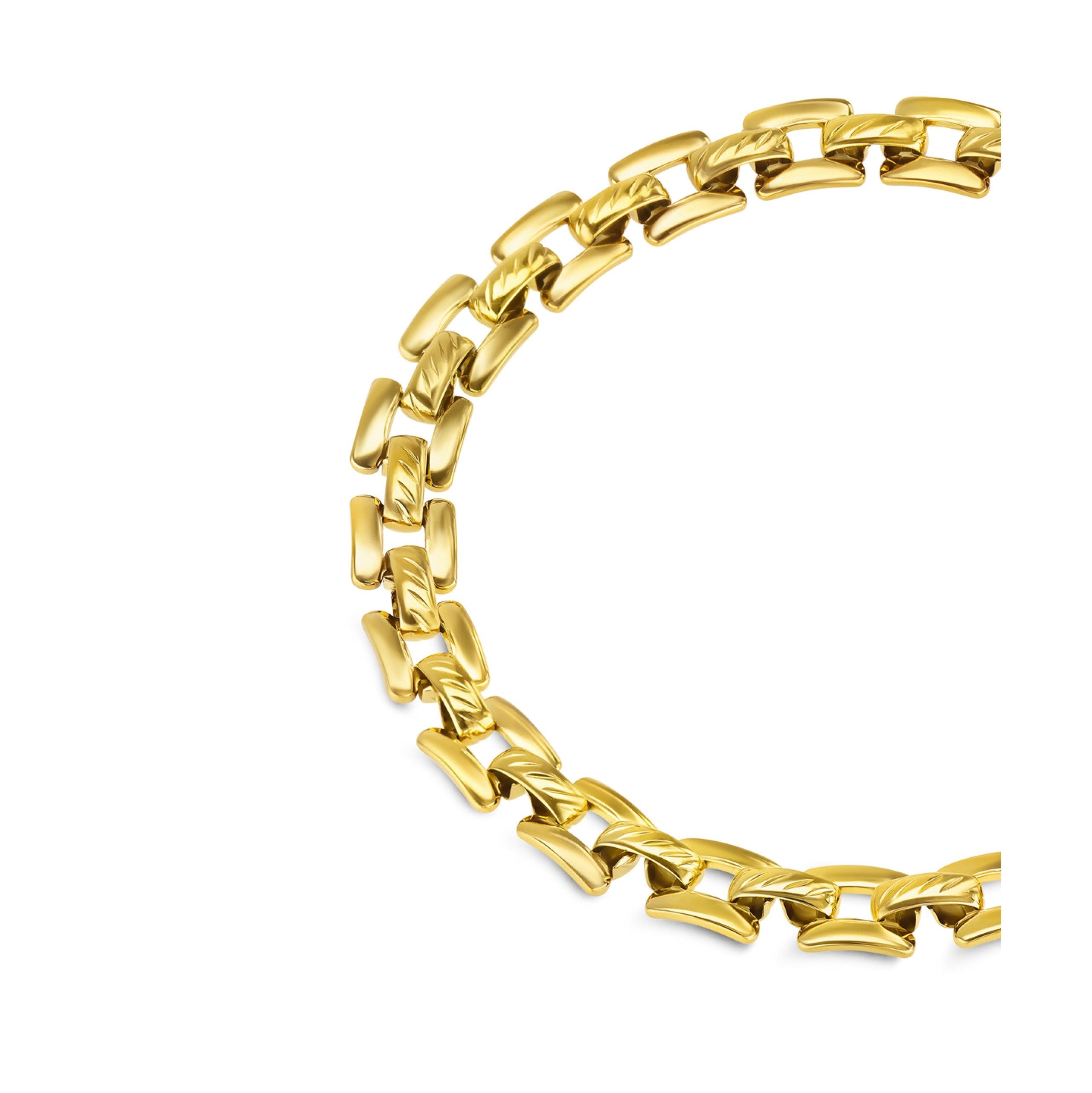 Pulseira One Charming Link Gold
