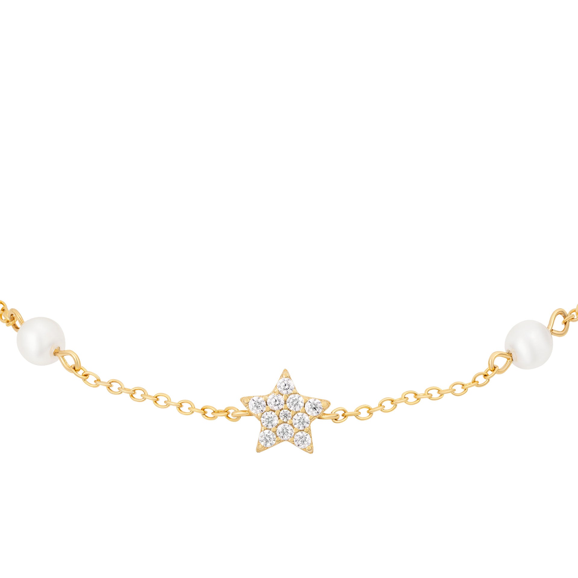 Pulseira Unike Matchy Estrela & Pérolas
