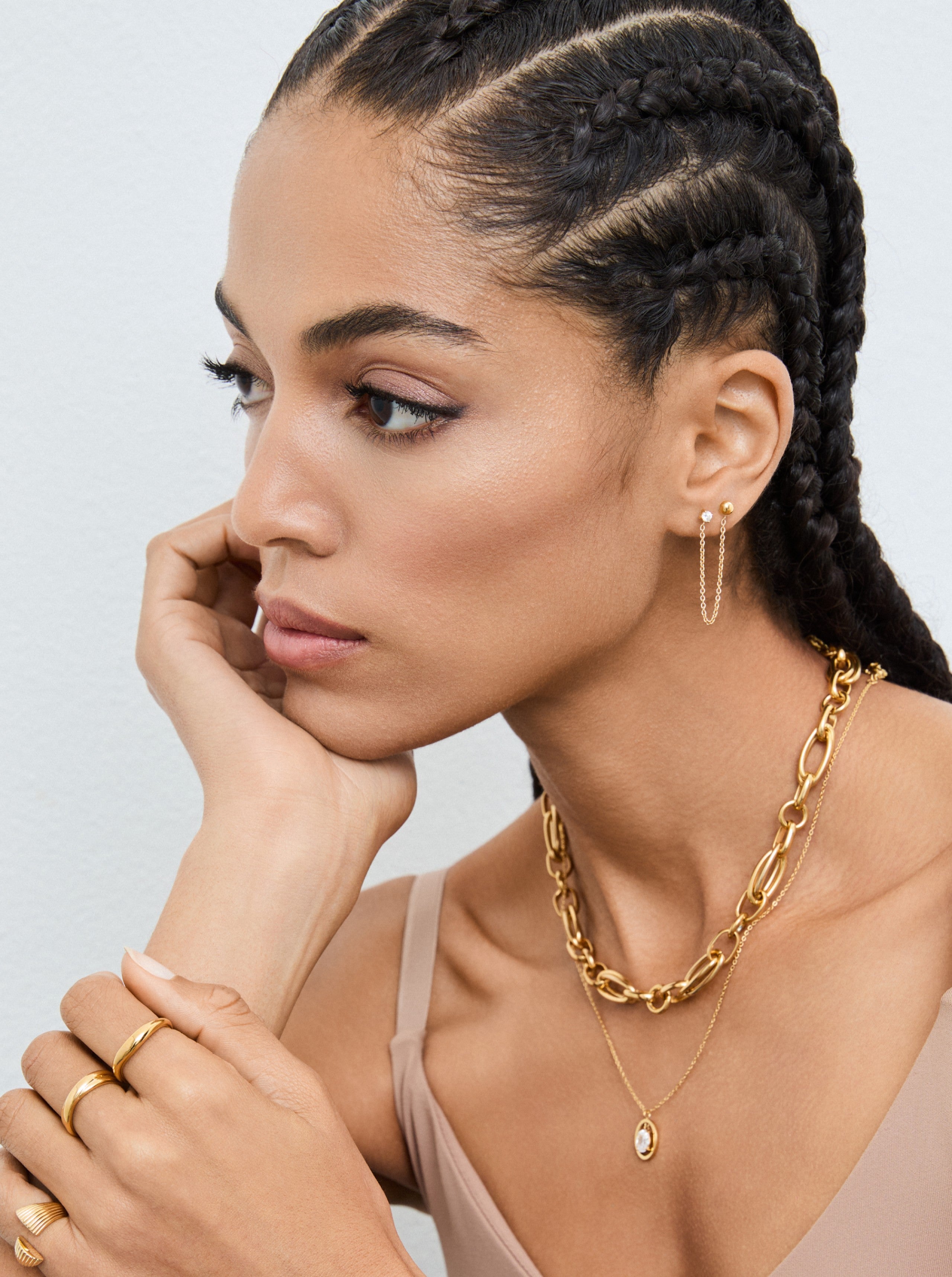 Colar One Senhora Luminous Solid Gold
