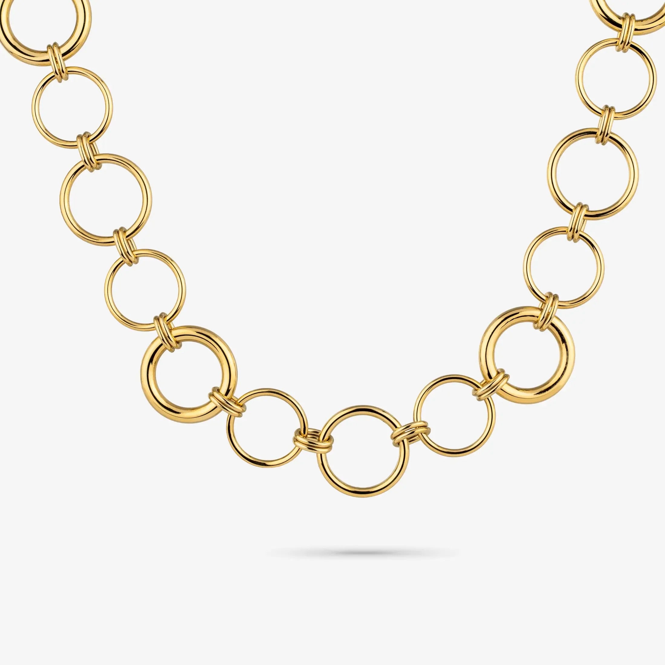 Colar de Radiant by jewels  Knots Loop Dourado