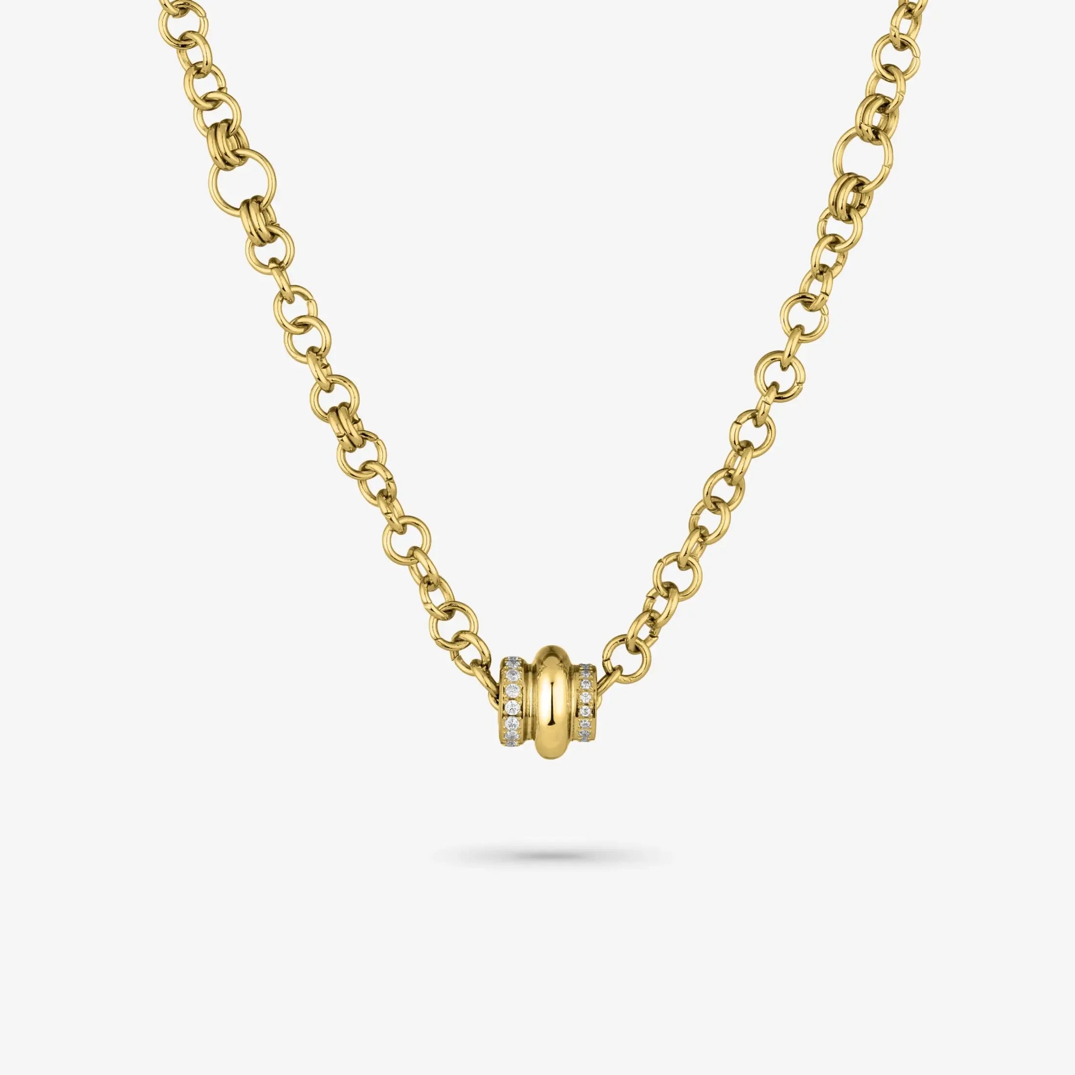 Colar Radiant By Jewels  Mulher Frost Dourado