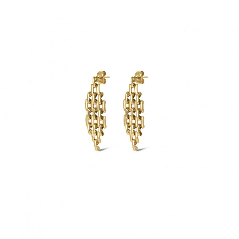 Brincos One Senhora Charming Long Gold - Ana Joalheiros