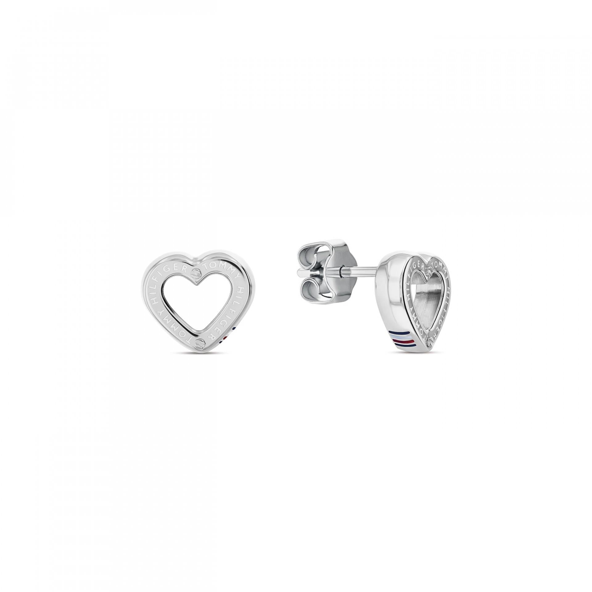 Brincos Tommy Hilfiger Heart - Ana Joalheiros