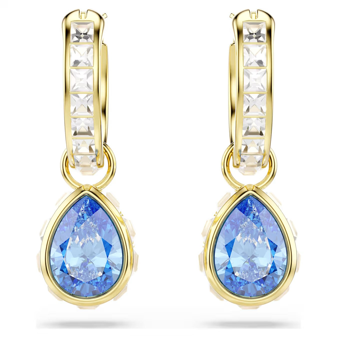 Brincos Swarovski Azuis
