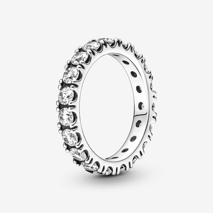 PANDORA  Anel Sparkling Row Eternity - Ana Joalheiros