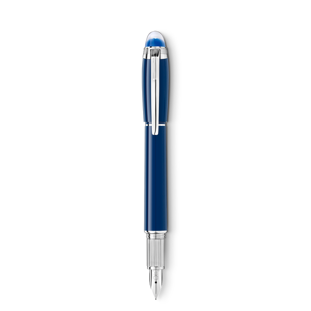 Caneta Mont Blanc Starwalker Fountain Pen Blue Planet