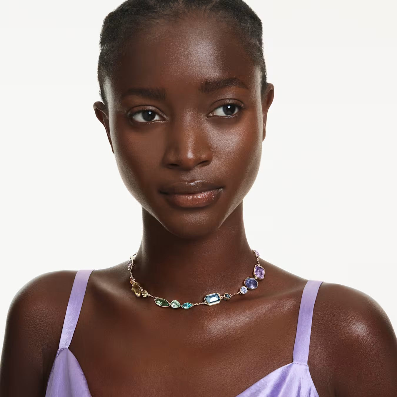 Colar Swarovski  Gema