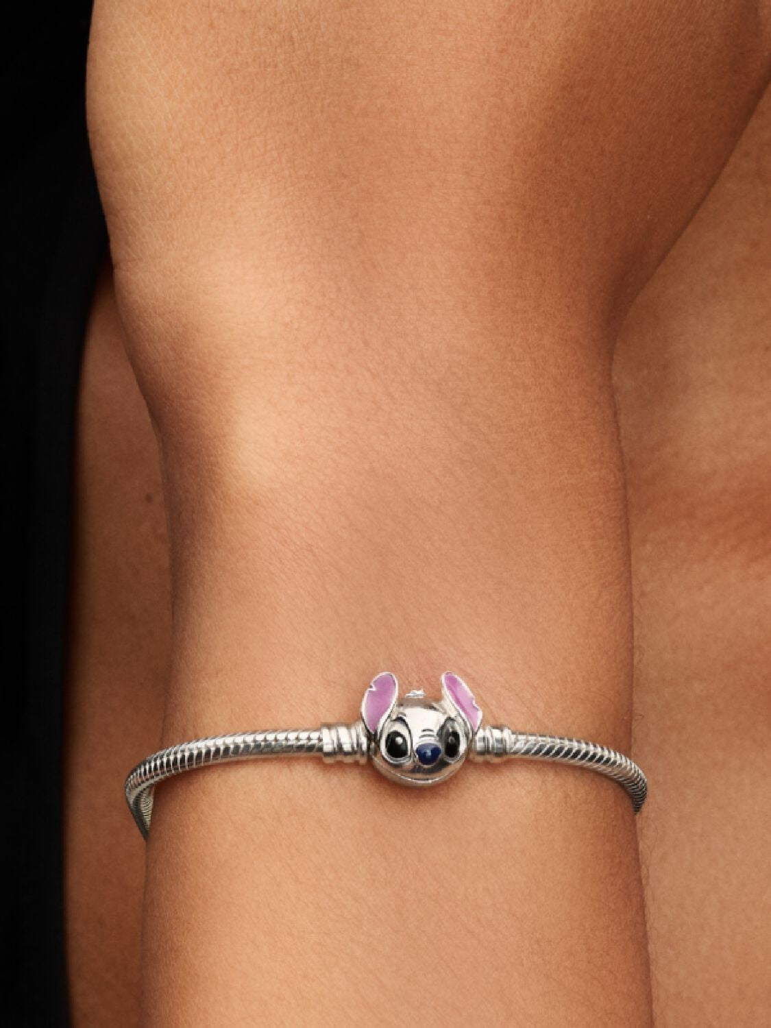 Pulseira Pandora Disney Stitch snake chain sterling - Ana Joalheiros